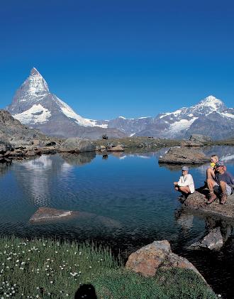 Matterhorn & Mont Blanc